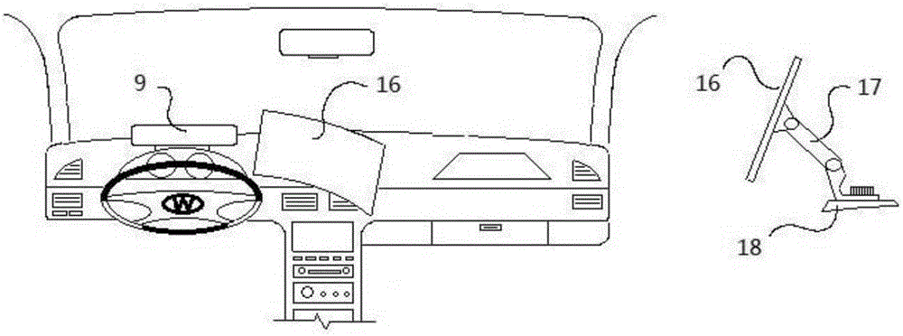 Automobile or mobile device 3D image acquisition and naked-eye 3D head-up display system and 3D image processing method