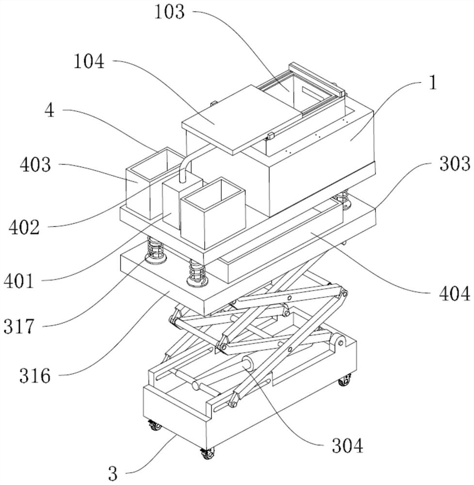 Comprehensive energy-saving and environment-friendly nursing device suitable for neonatology department