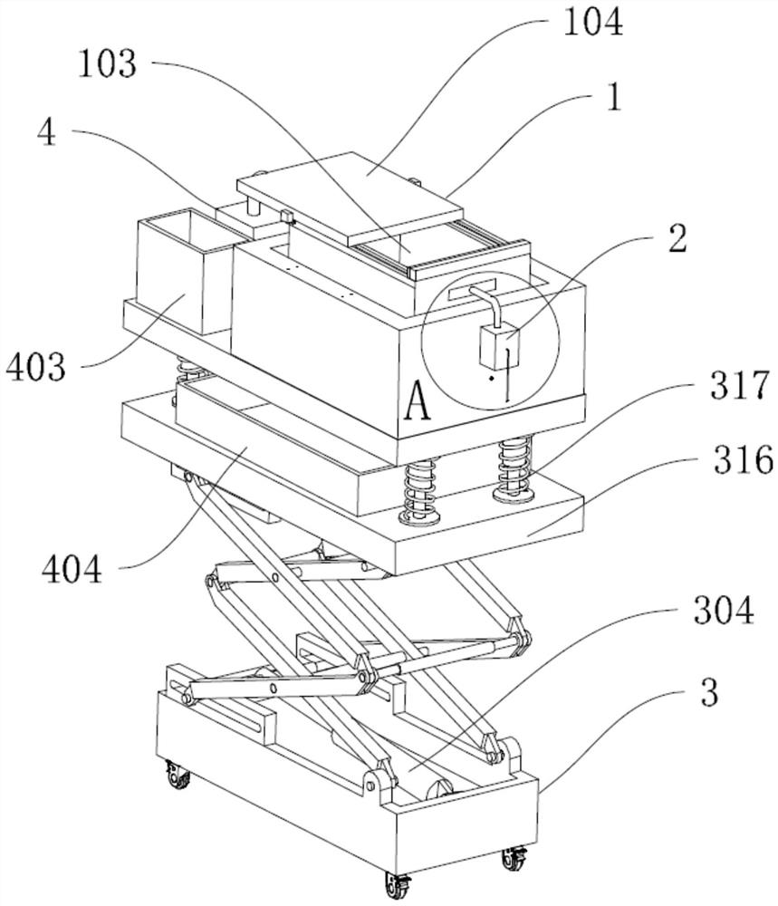 Comprehensive energy-saving and environment-friendly nursing device suitable for neonatology department