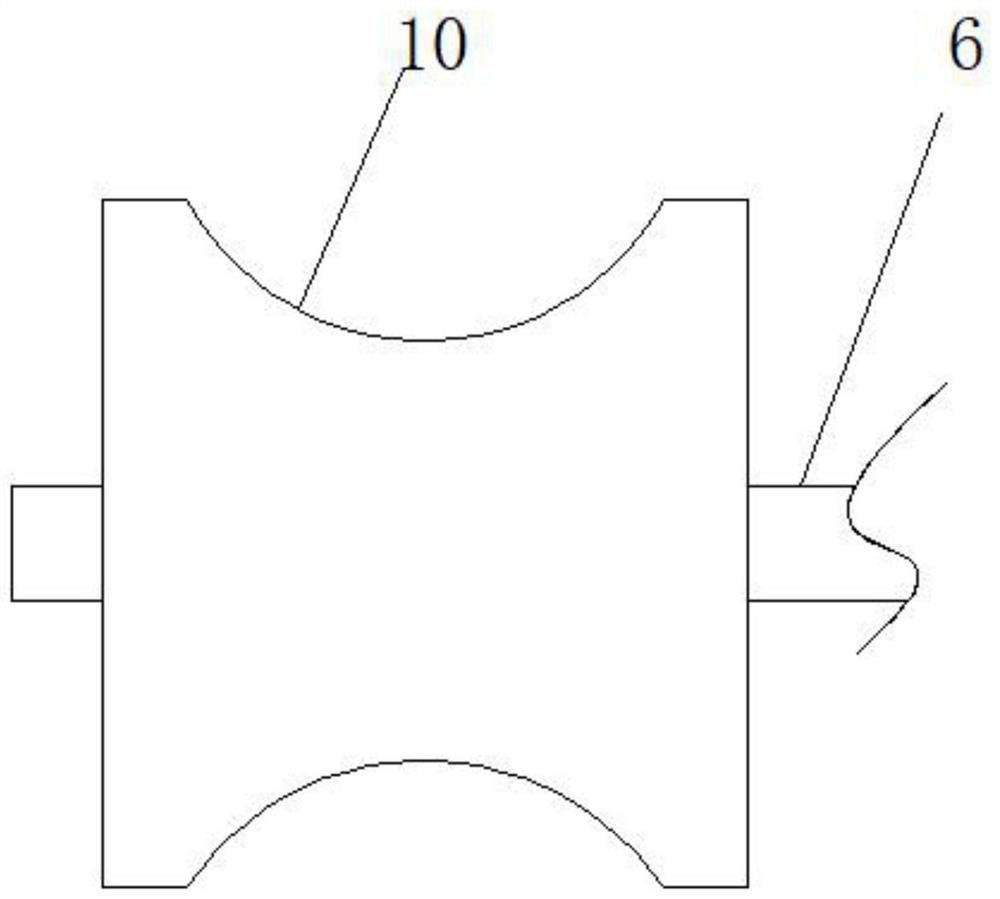 Pipe cutting machine for wiring engineering