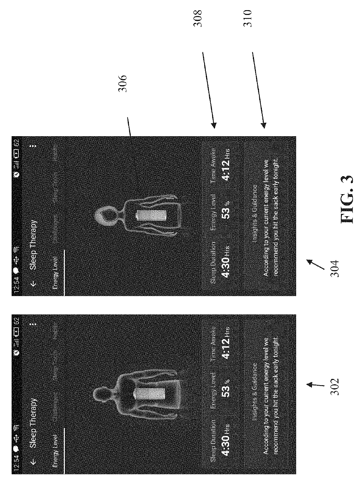 Systems and methods for generating a presentation of an energy level based on sleep and daily activity