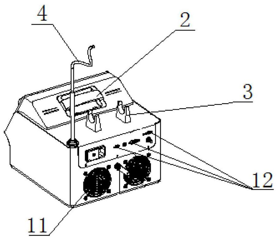 Laser therapeutic instrument and therapeutic system based on same