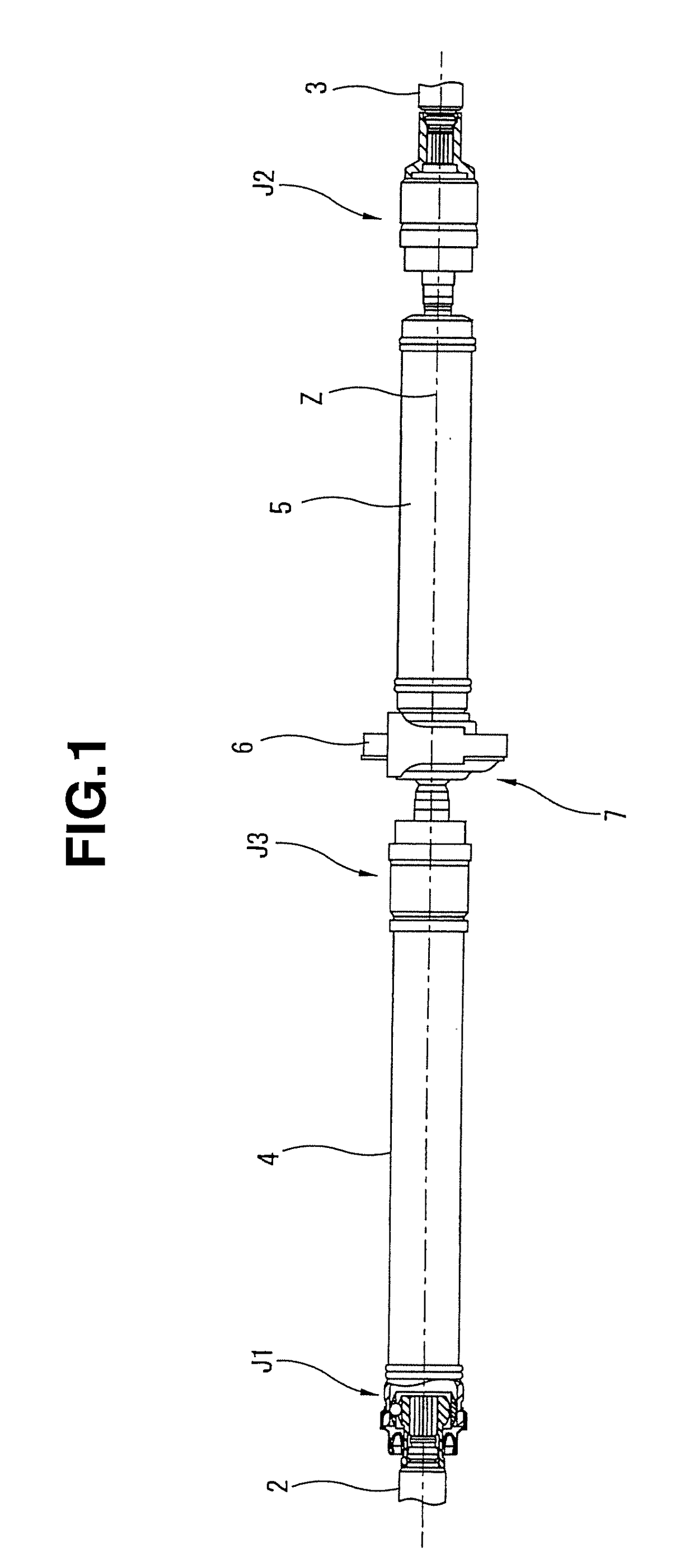 Power transmission shaft