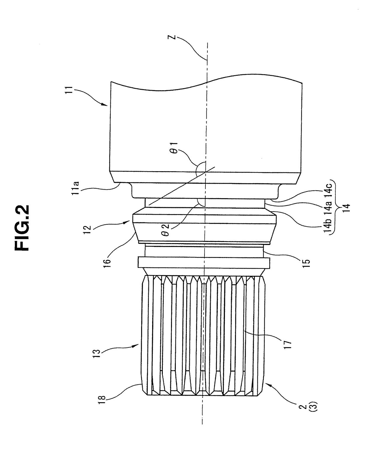 Power transmission shaft