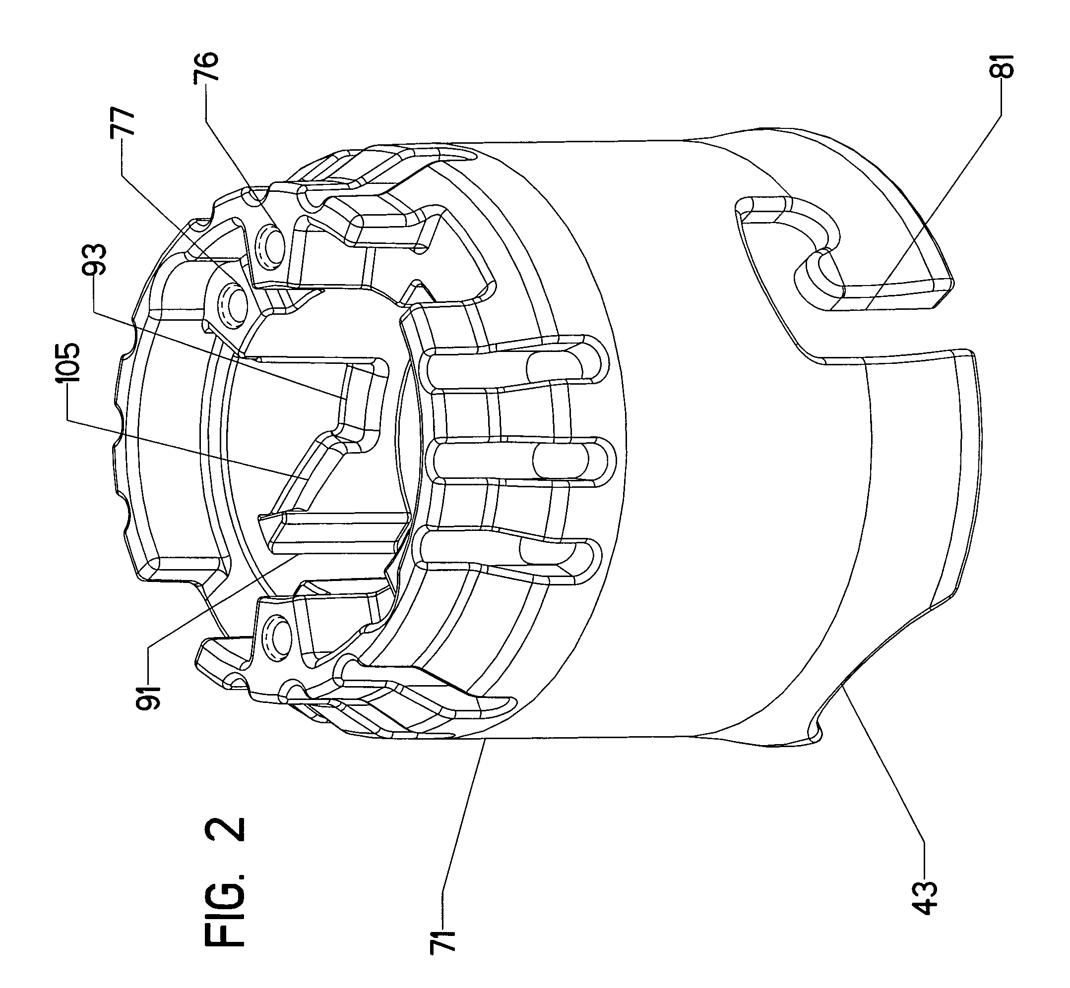 Push and twist electrical connector assembly