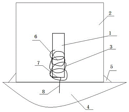 Cresol red colorimetric method for soil respiration measurement and measurement device