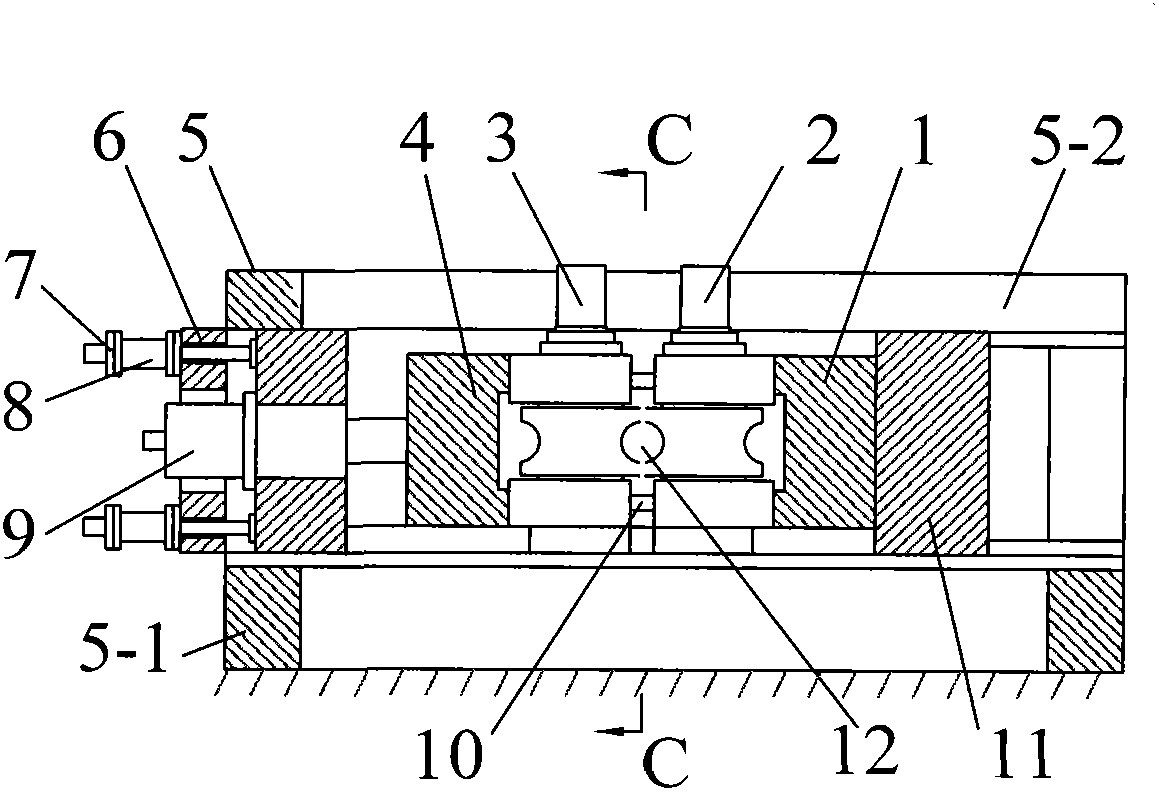 Two roller upright rolling mill