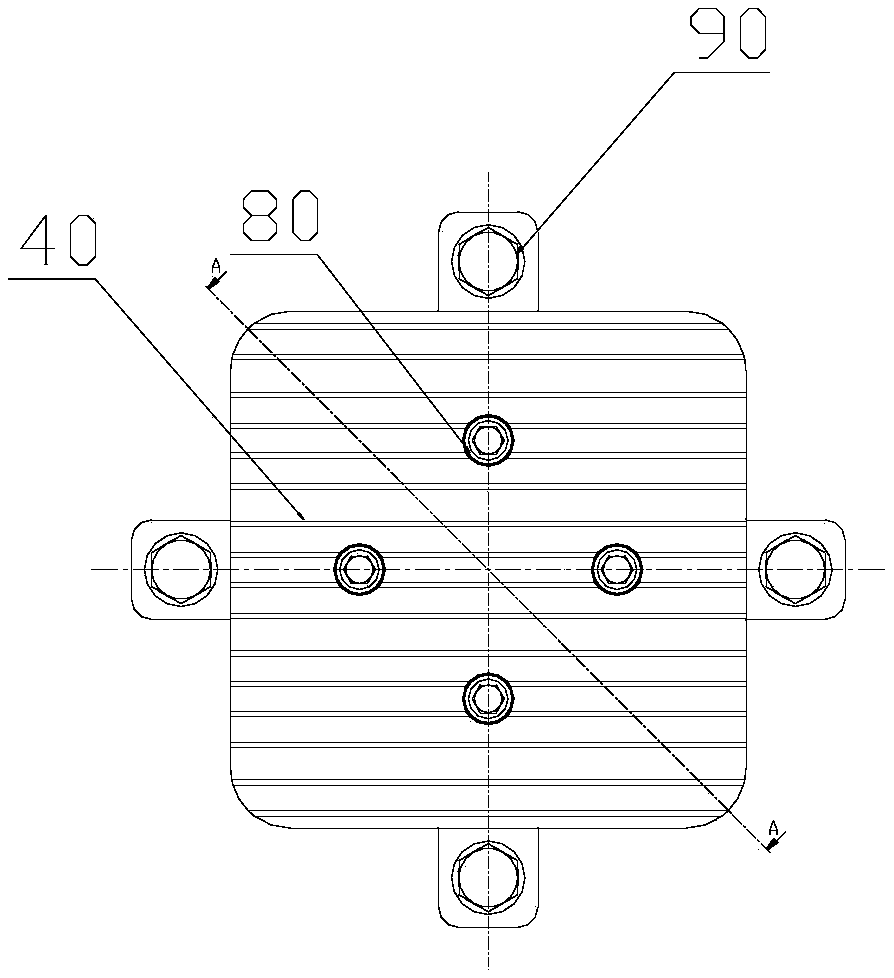 Compact type anti-creeping energy absorbing device