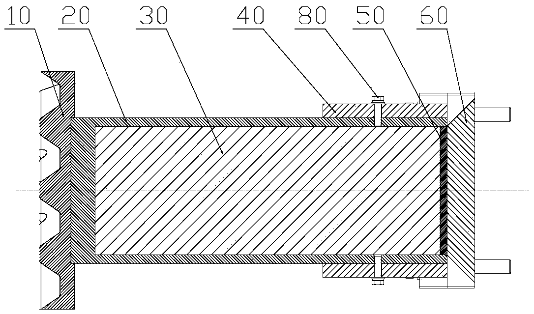 Compact type anti-creeping energy absorbing device