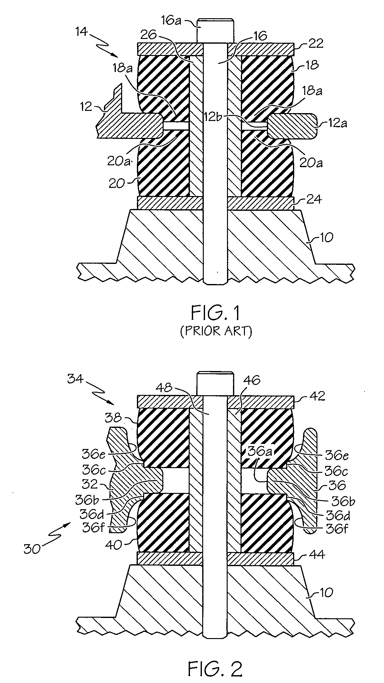 Mounting apparatus for a vibration-sensitive module