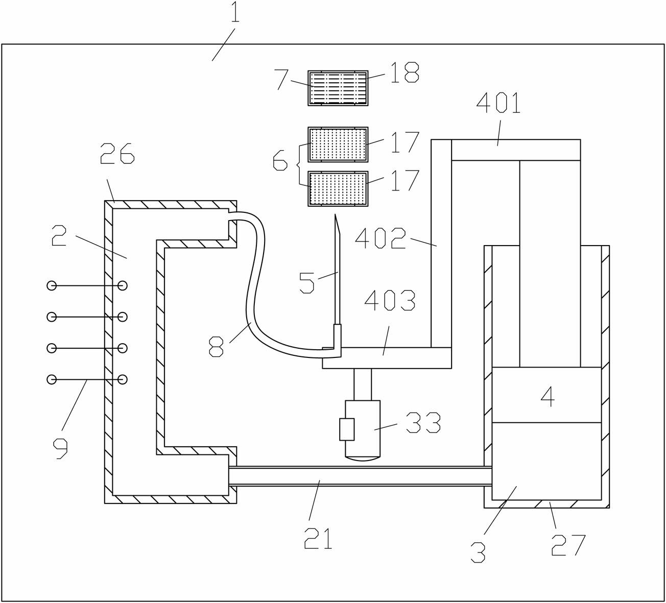 Liquid detection chip and liquid detection method