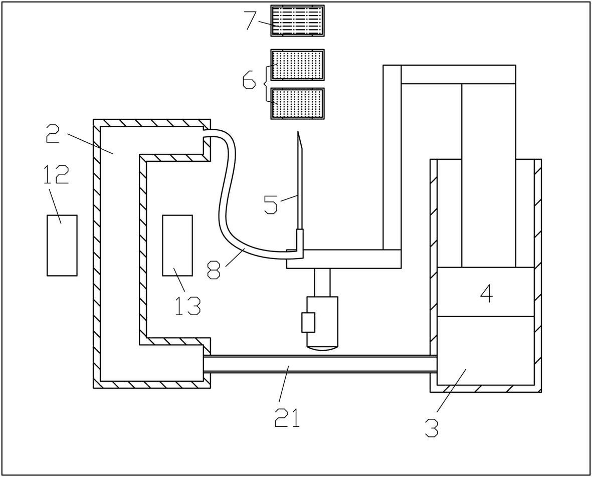 Liquid detection chip and liquid detection method