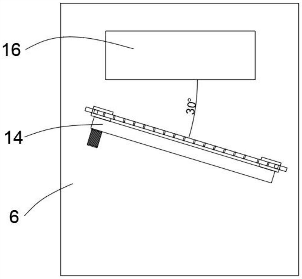 Flame-retardant plywood gluing device and using method thereof