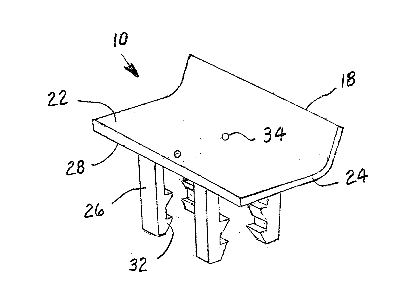 Windshield wiper airfoil device