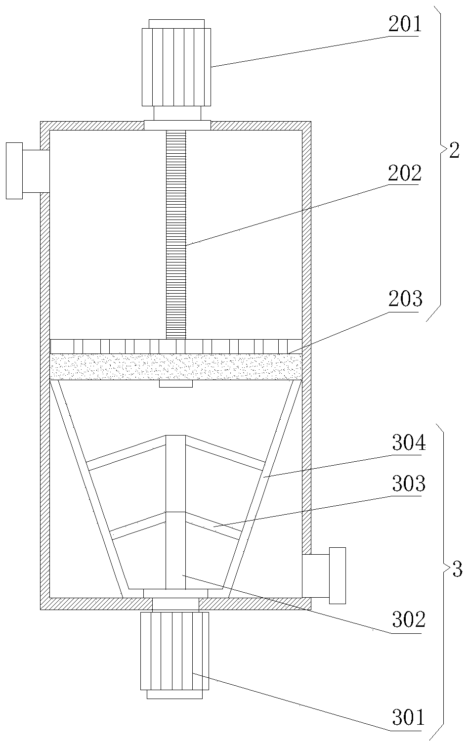 Sewage treatment device