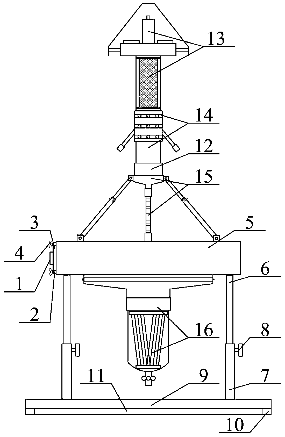 Conveniently maintained multifunctional exhausting energy-saving device of steam turbine