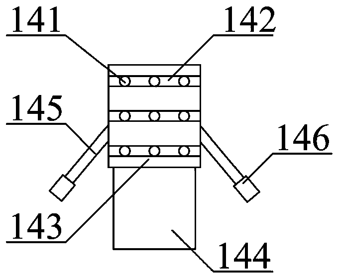 Conveniently maintained multifunctional exhausting energy-saving device of steam turbine