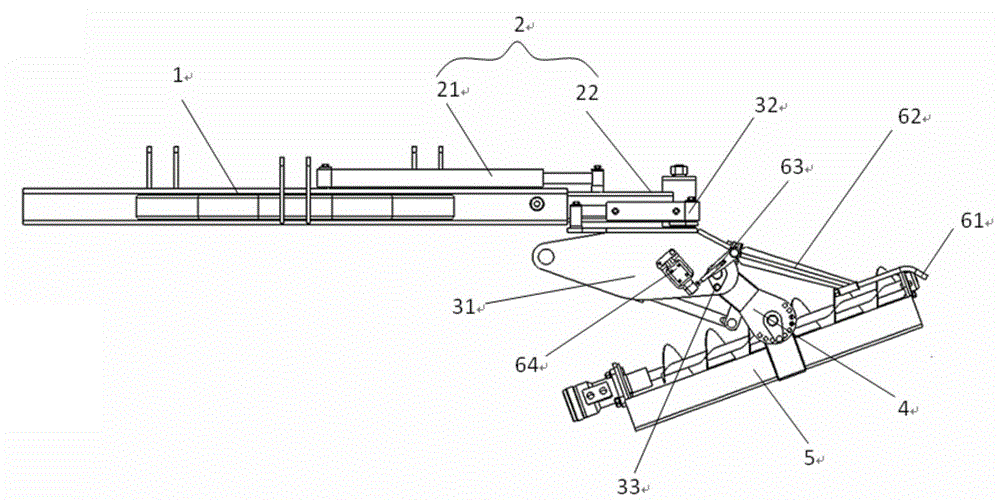 Grape vine soil removing machine