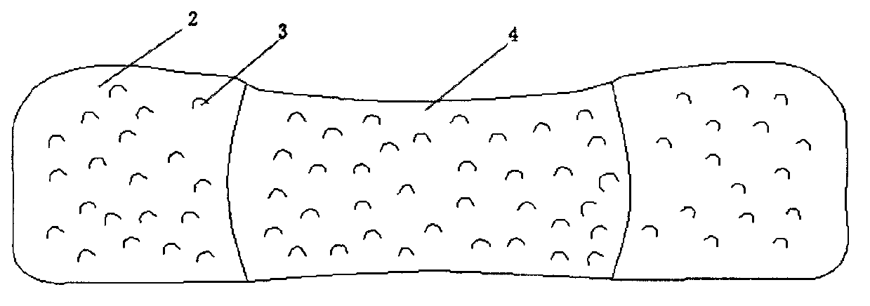 Pillow with physiotherapeutic effect