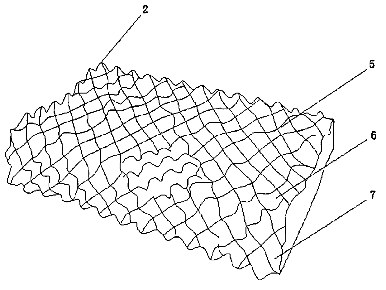 Pillow with physiotherapeutic effect