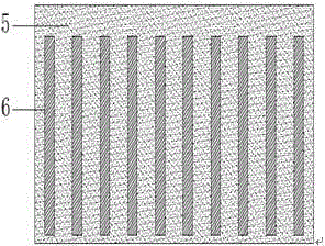 Slope greening system with drainage structure for preventing landslip caused by rainwater