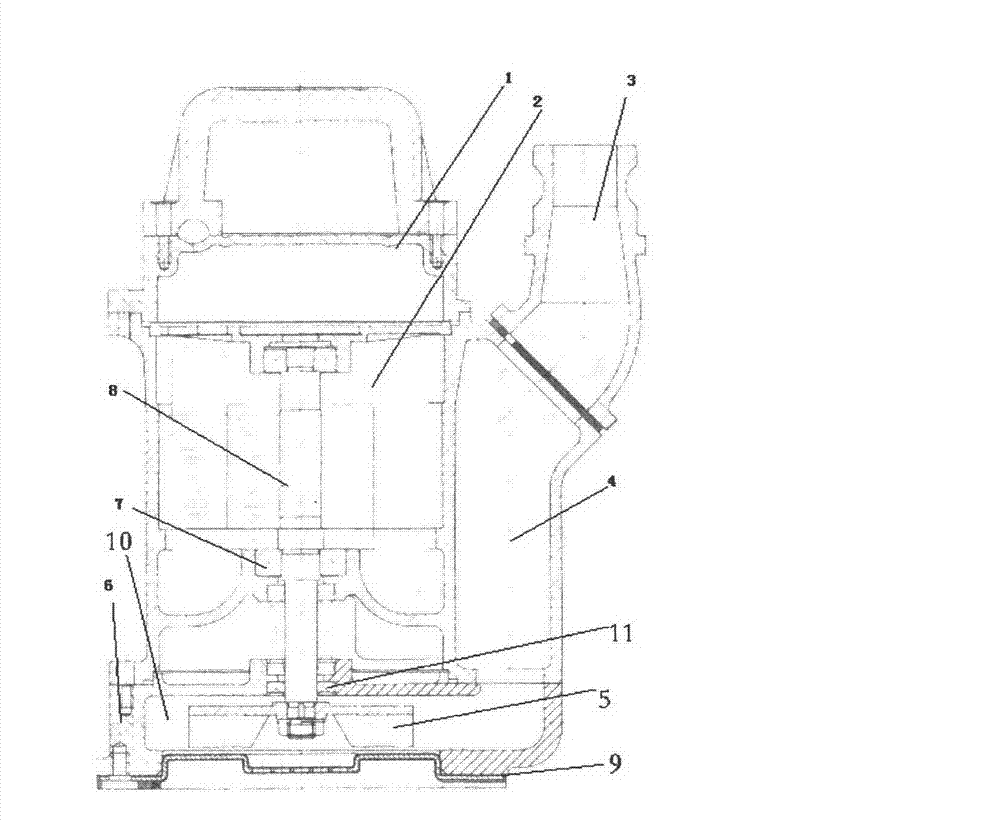 Novel low suction pump