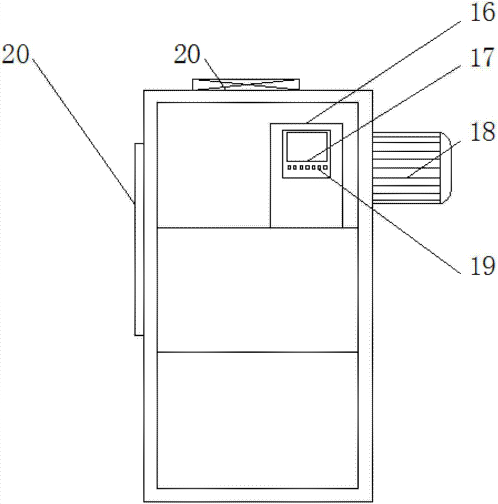 Mechanical automation pressing device