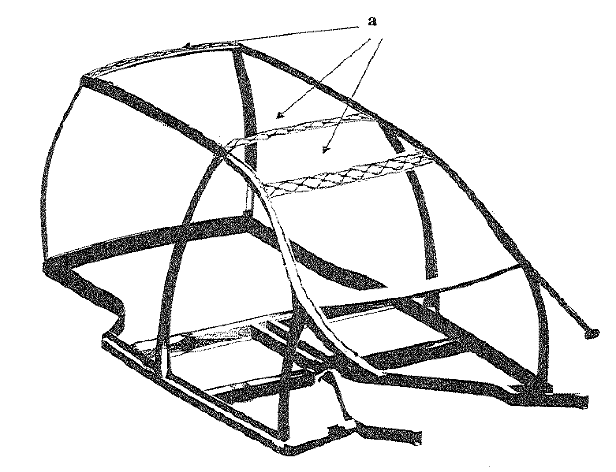 Lightweight component of hybrid