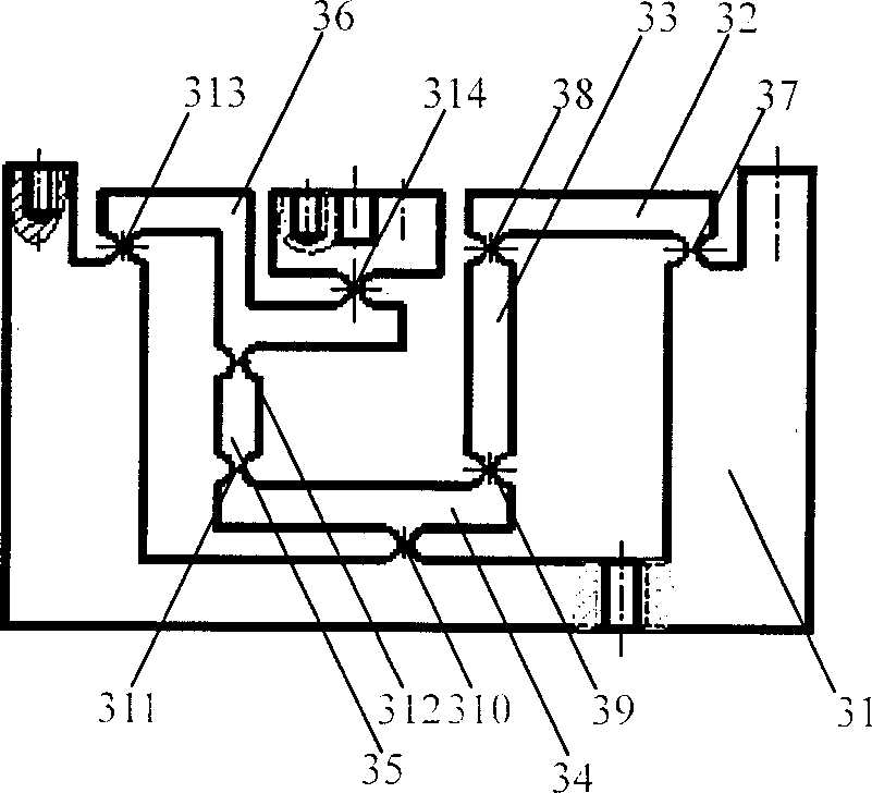 Miniature manipulate with piezoelectric-type flexible drive and adjustable range