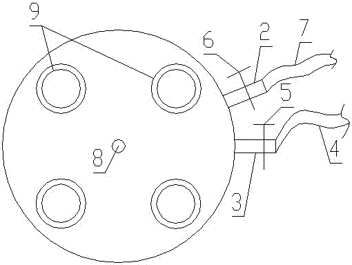 Multi-channel polypeptide solid-phase synthesis device