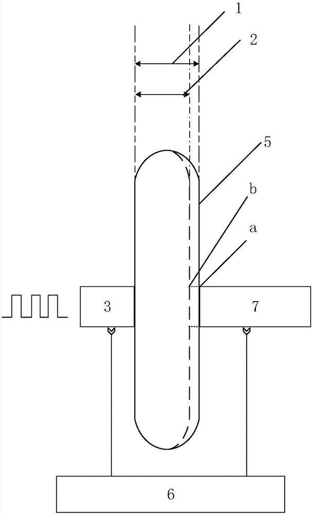 Method for measuring free hemoglobin in blood bag based on double-light-path within-frequency-domain fluorescence intensities