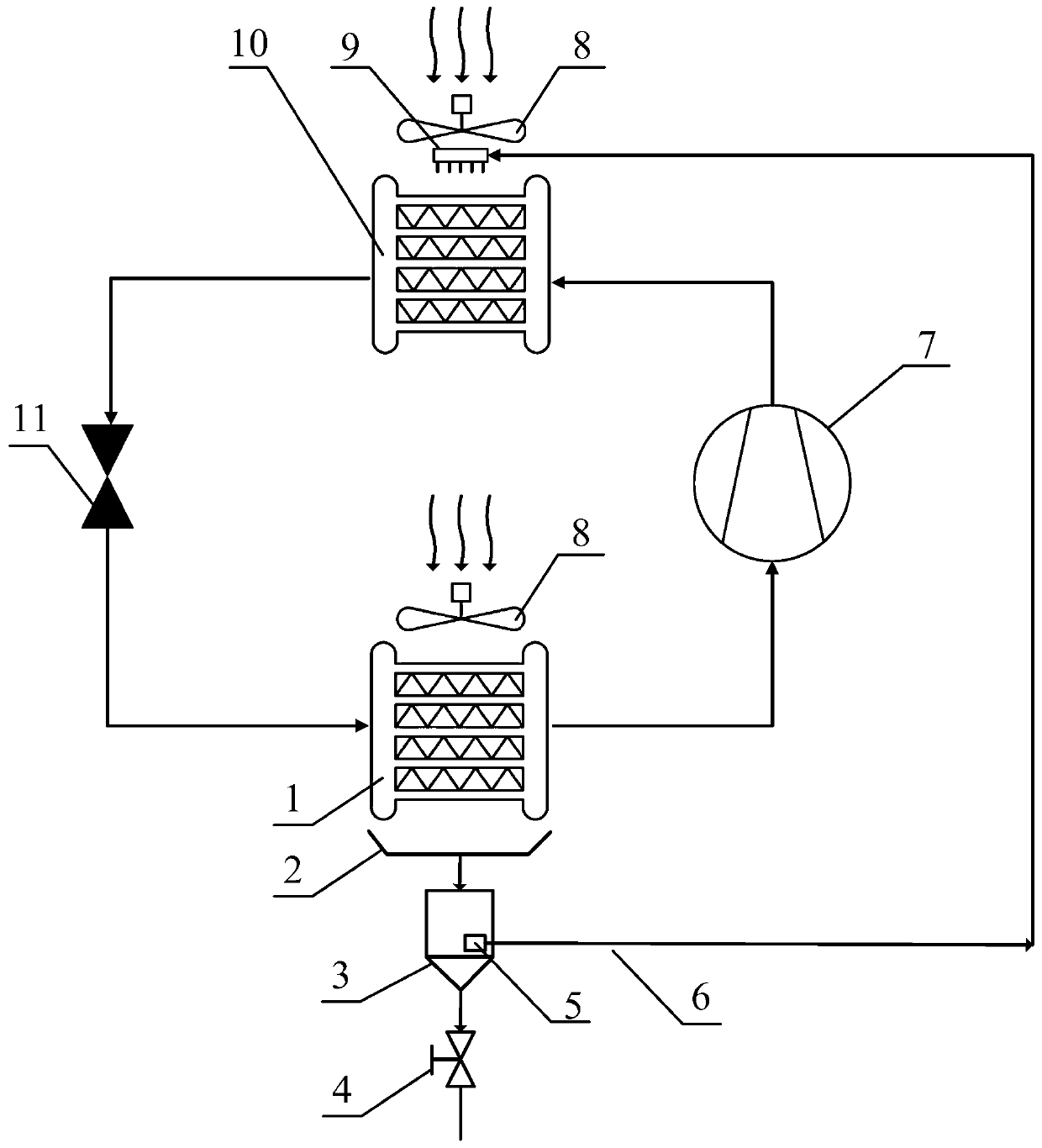 Novel battery-electric-vehicle air-conditioning system