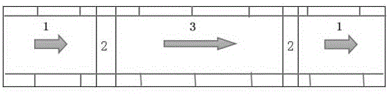 Continuous paving construction technology of cement concrete bridge floor and steel bridge floor