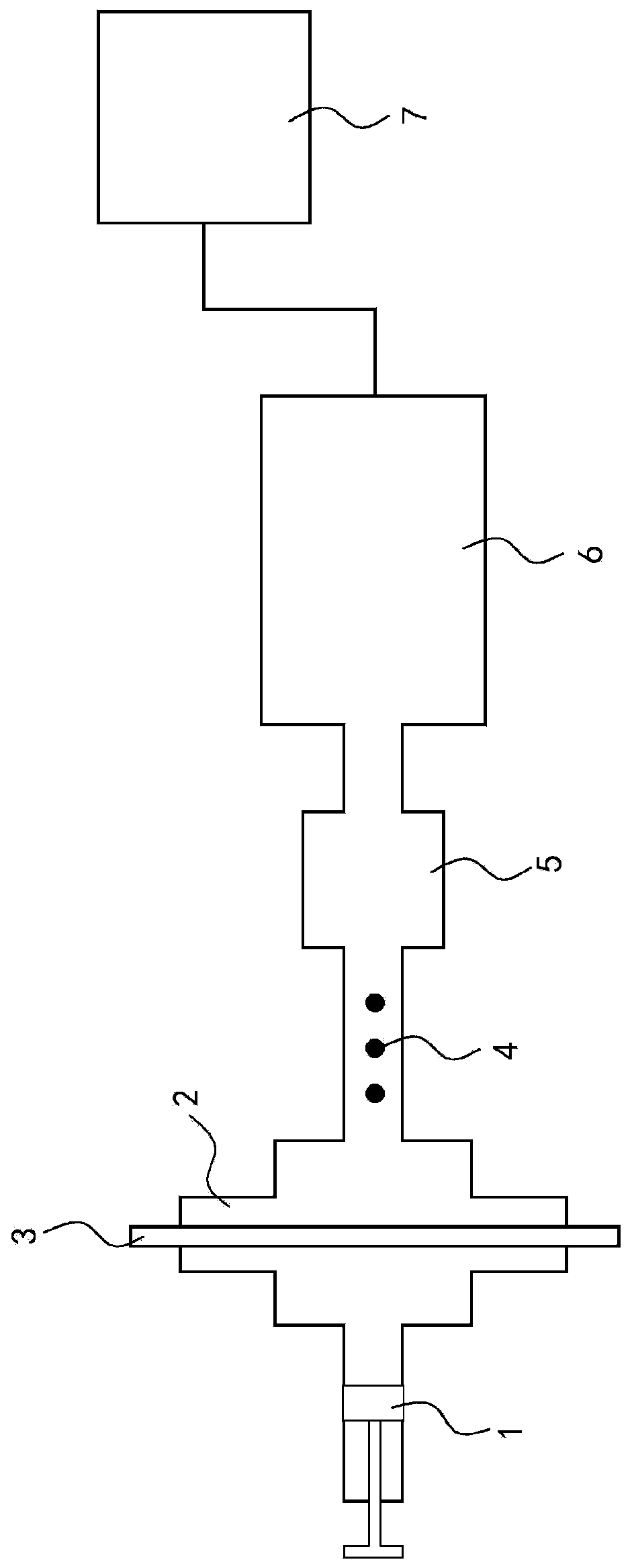 Method for continuously preparing graphene powder in bulk