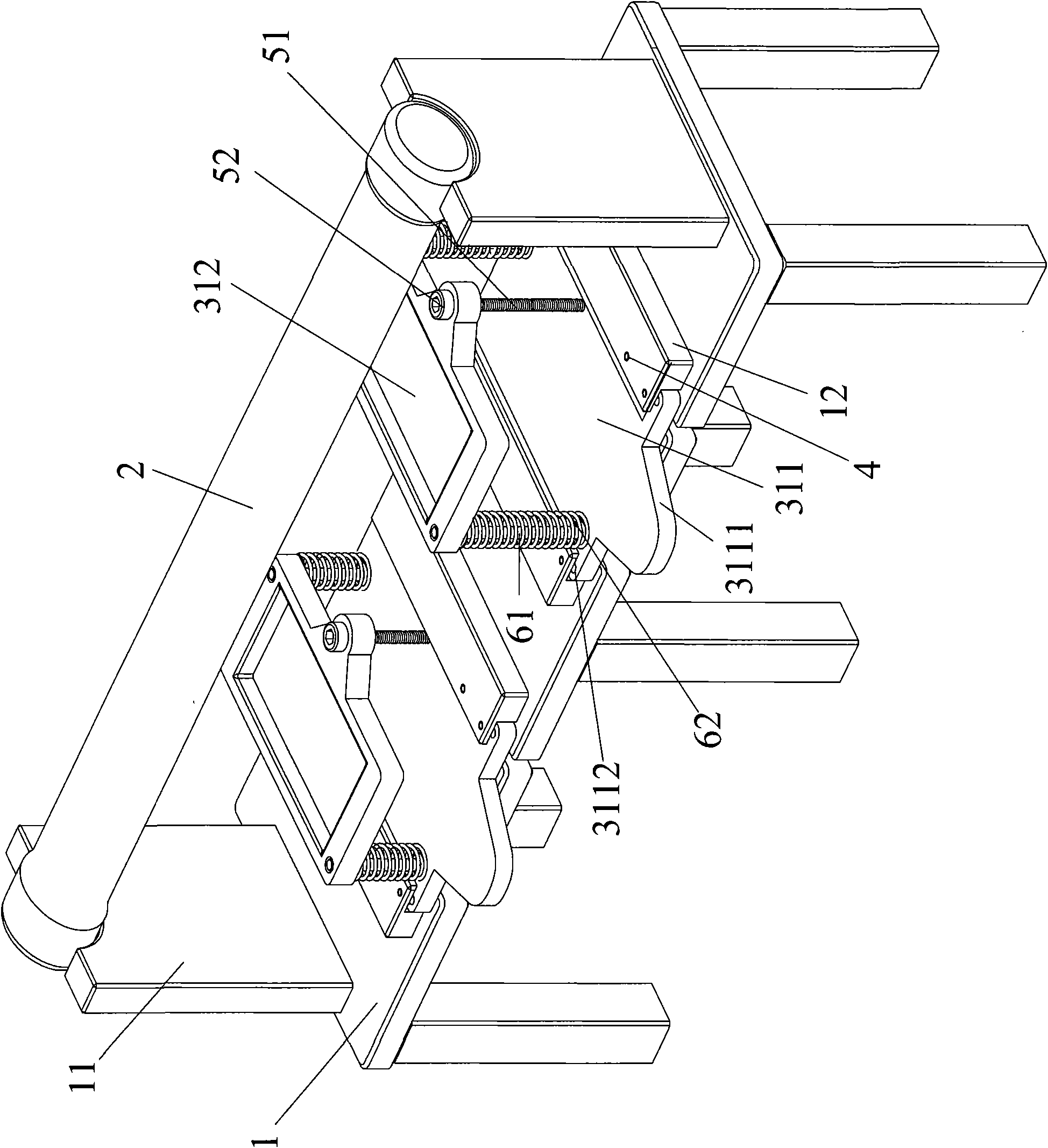 Supporting device and solar energy testing tooling including same