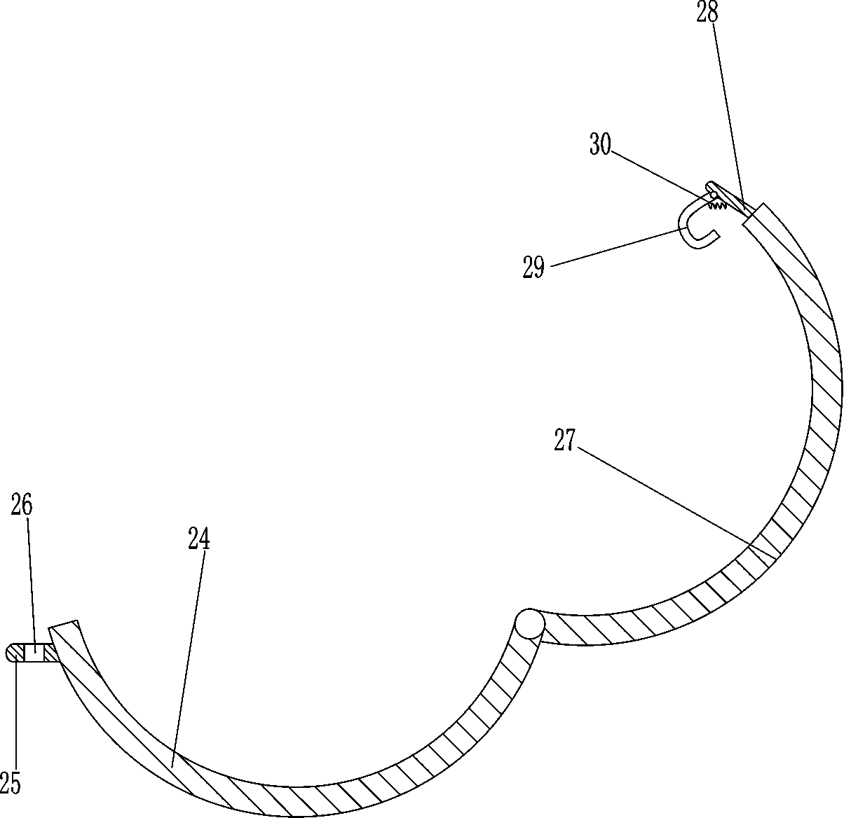 Elbow rehabilitation exercising device for orthopedic patients