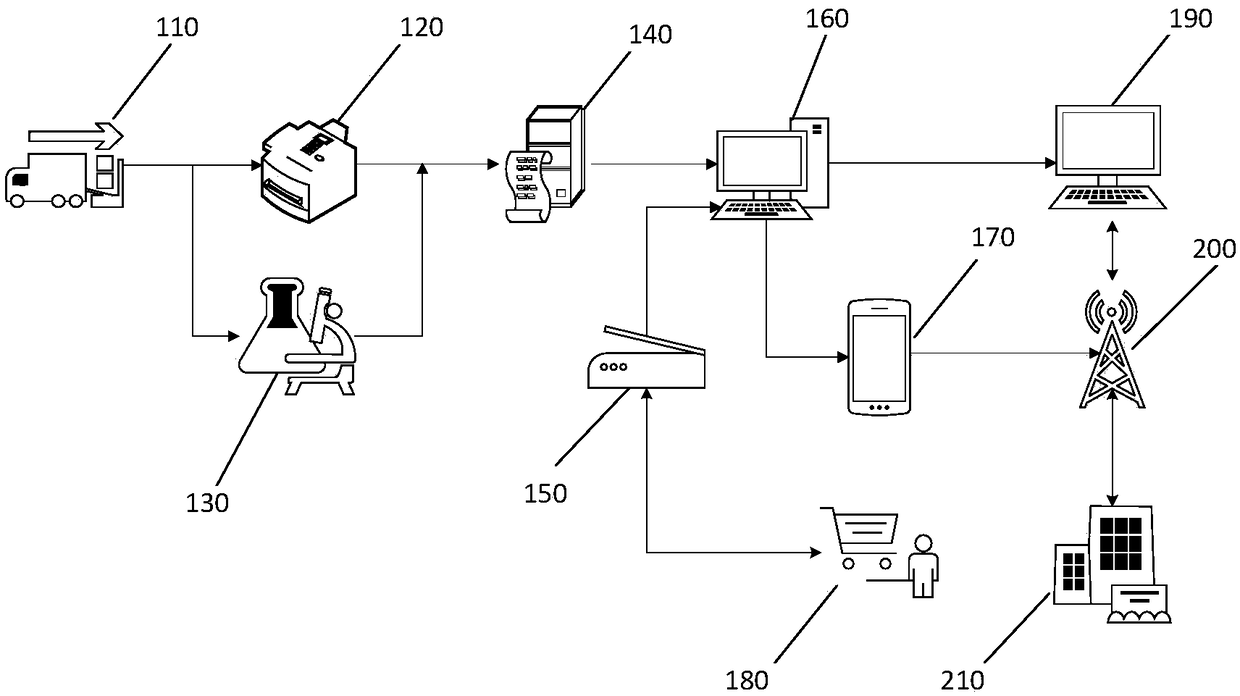 Tricholoma matsutake fast nondestructive testing system and method based on convolutional neural network