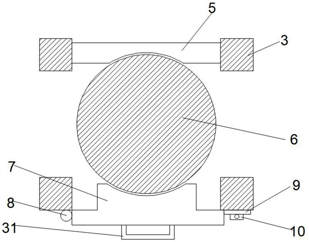 Oxygen conveying apparatus for nursing in department of respiratory medicine