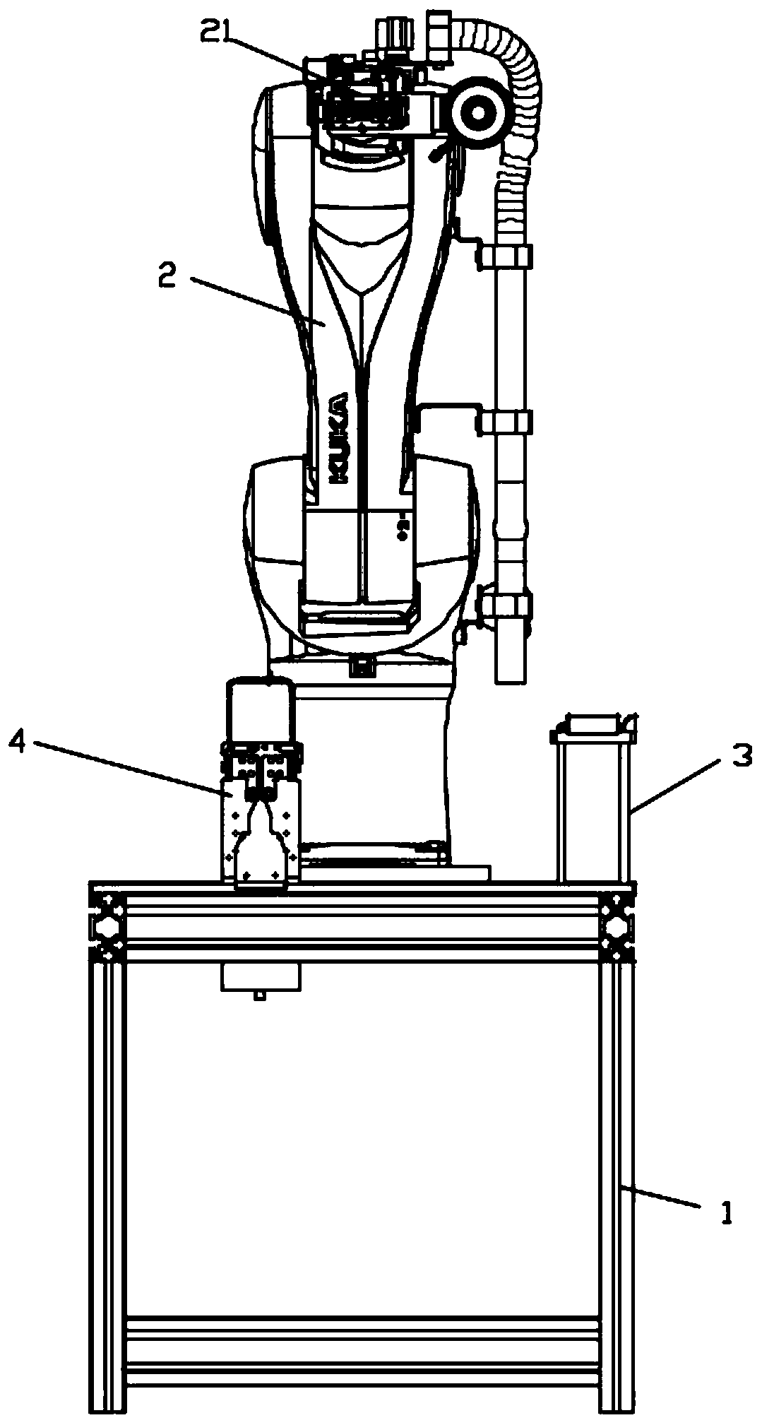 Automatic stripping mechanism for automatically plugging and unplugging USB plug of electronic equipment