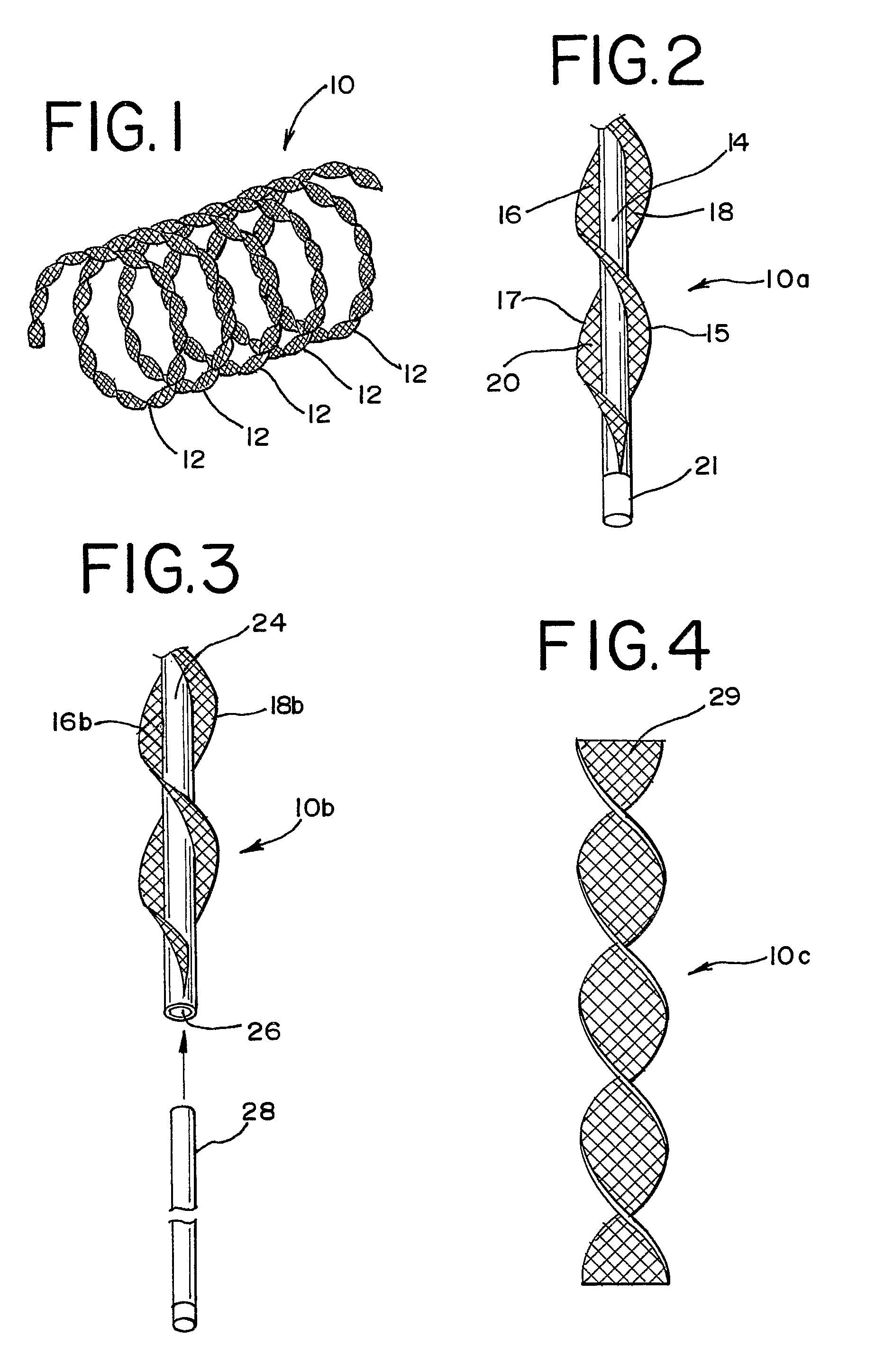 Vascular occlusion device with an embolic mesh ribbon