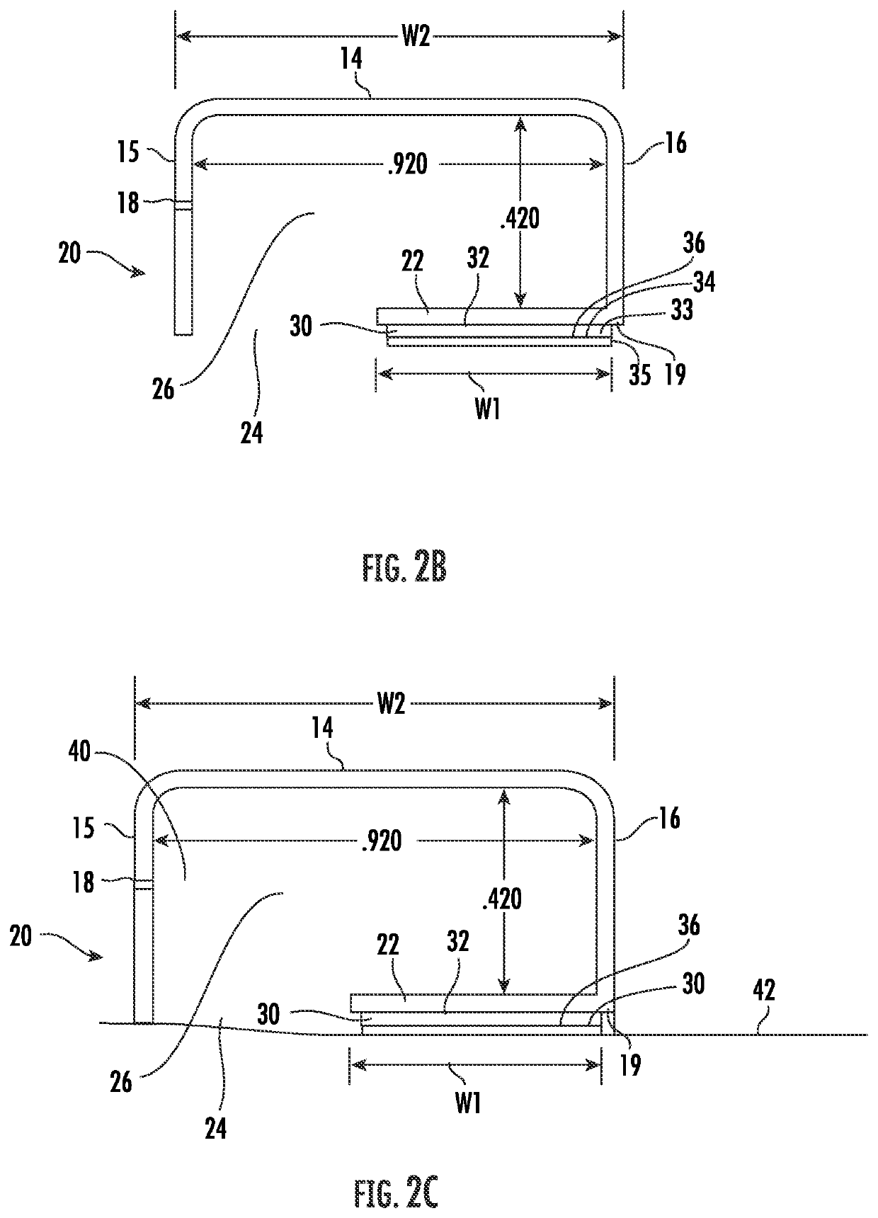 Wire management system with flexible tab