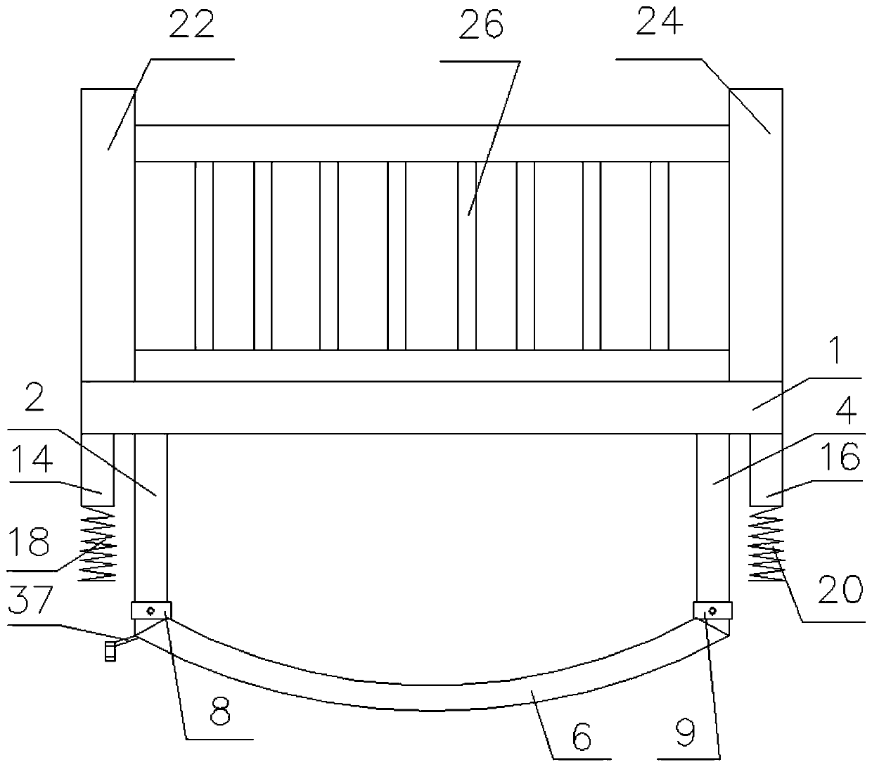 Multi-user cradle for neonates in pediatrics and using method