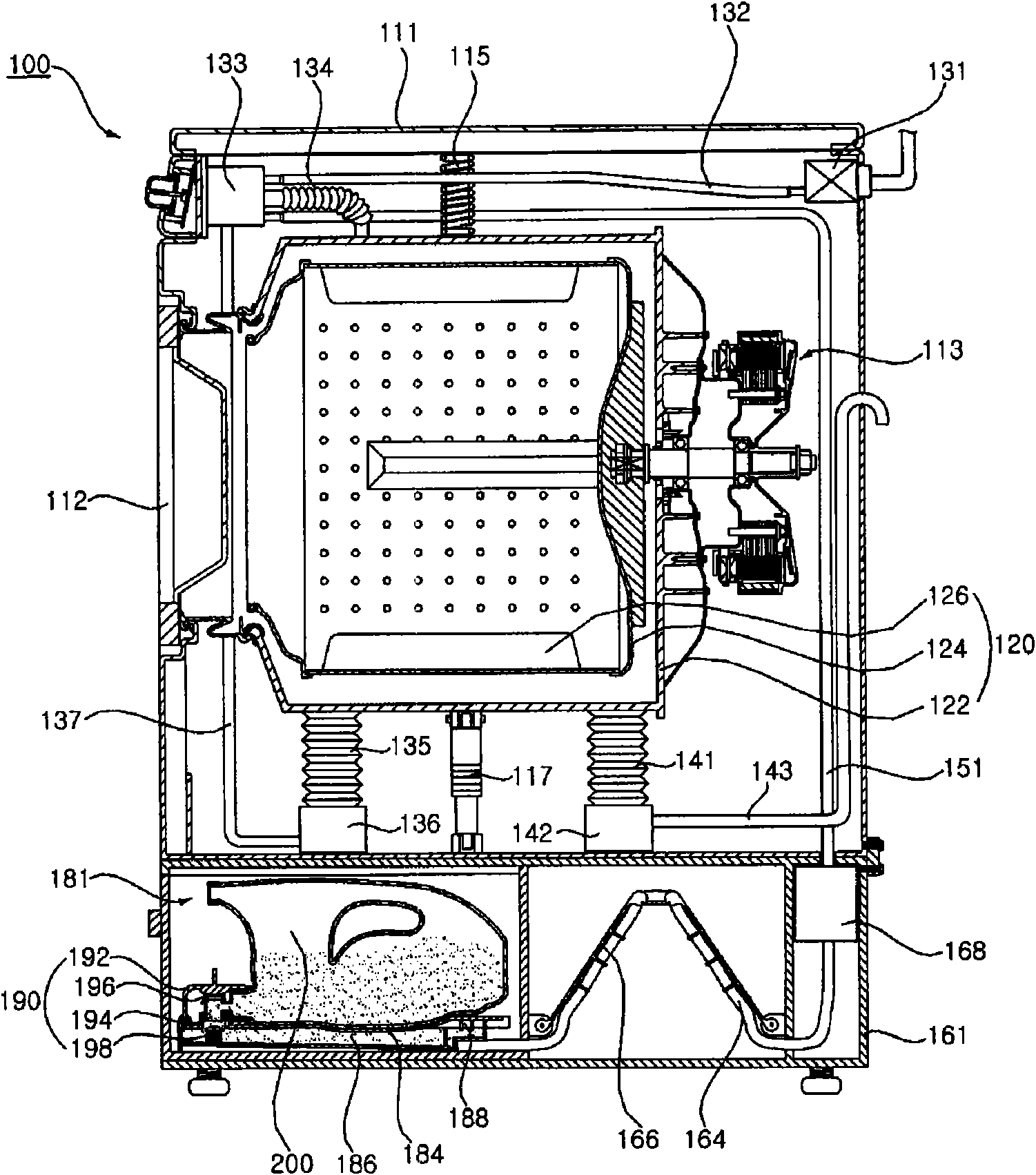 Dispenser and washing machine