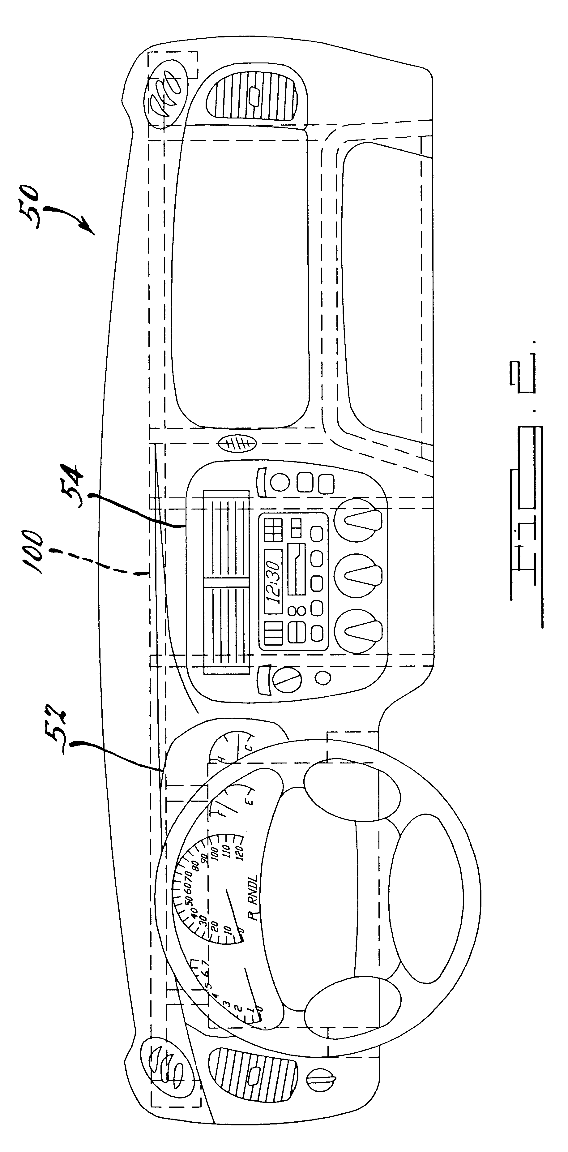 Method of knowledge-based engineering design of an instrument panel