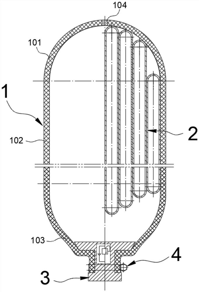 Multi-core-tube anti-collision capsule