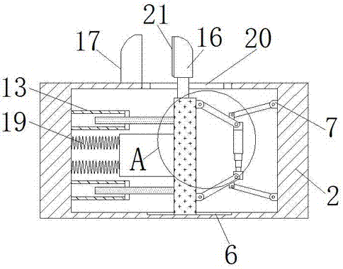 Cutting device with high machining precision and used for machining manhole cover