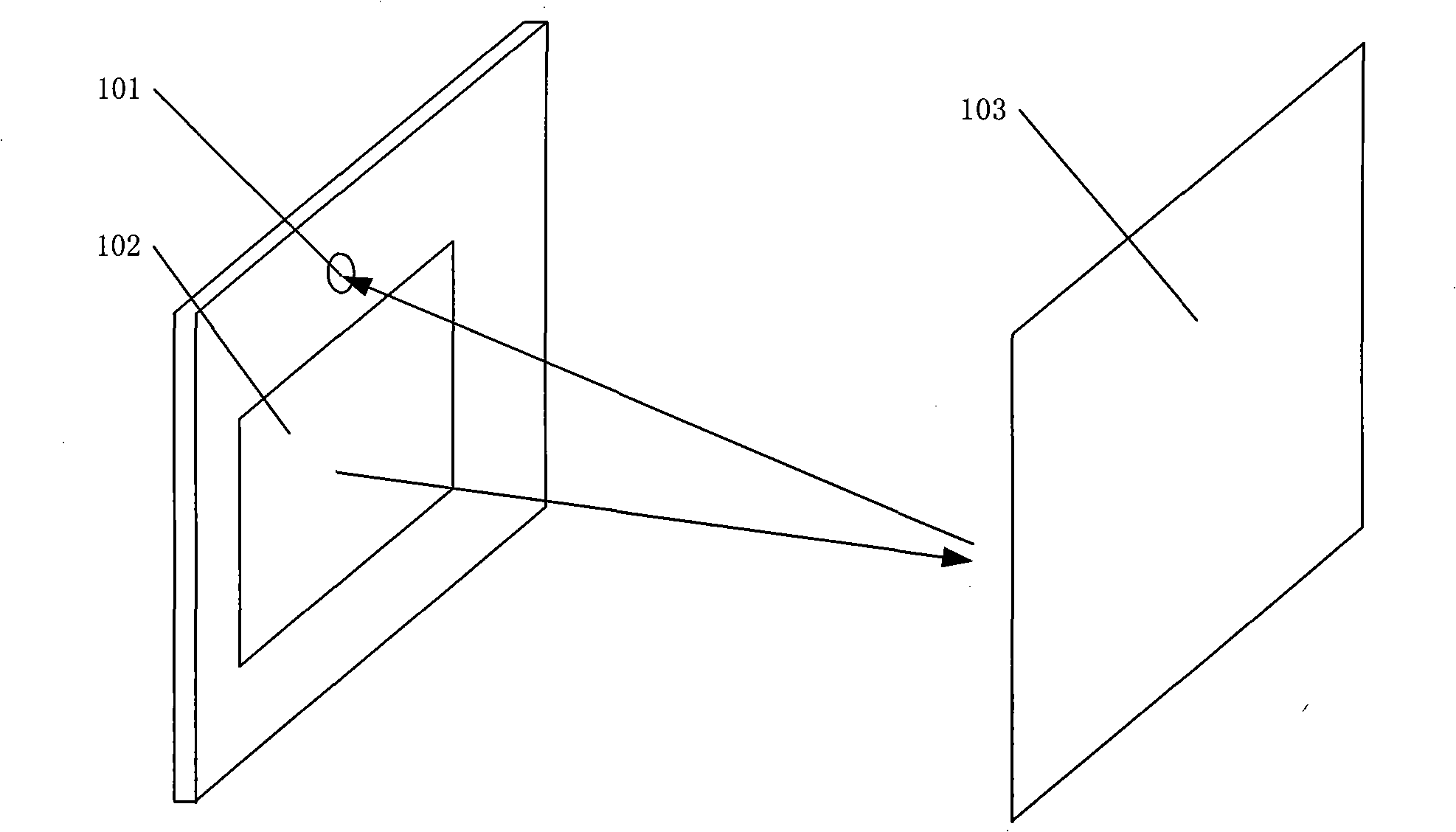 Self-test method for LCD display with camera