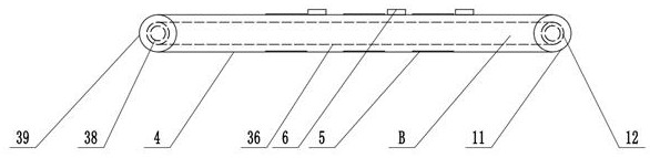 Auxiliary material feeding device for marine product production