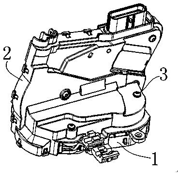 Power lock for automobile side door