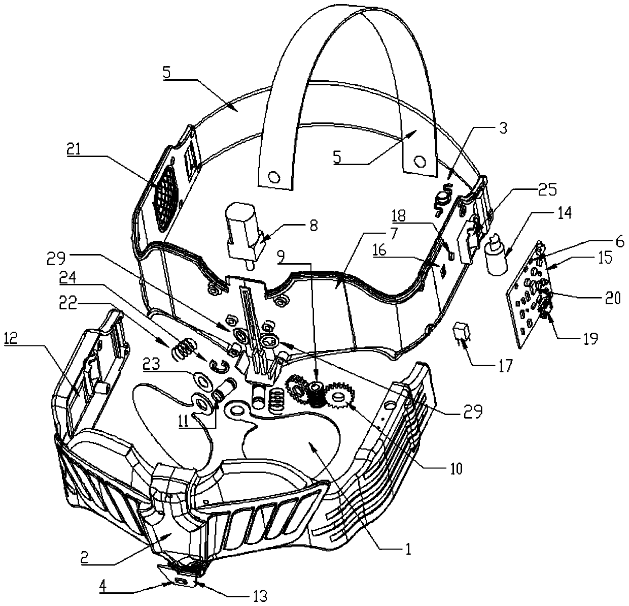 Intelligent shortsightedness prevention and control instrument and control method thereof